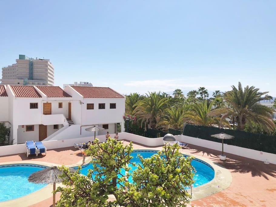 Apartamento Lucia Garden City Con Piscina Climatizada Плайя-Фаньябе Екстер'єр фото